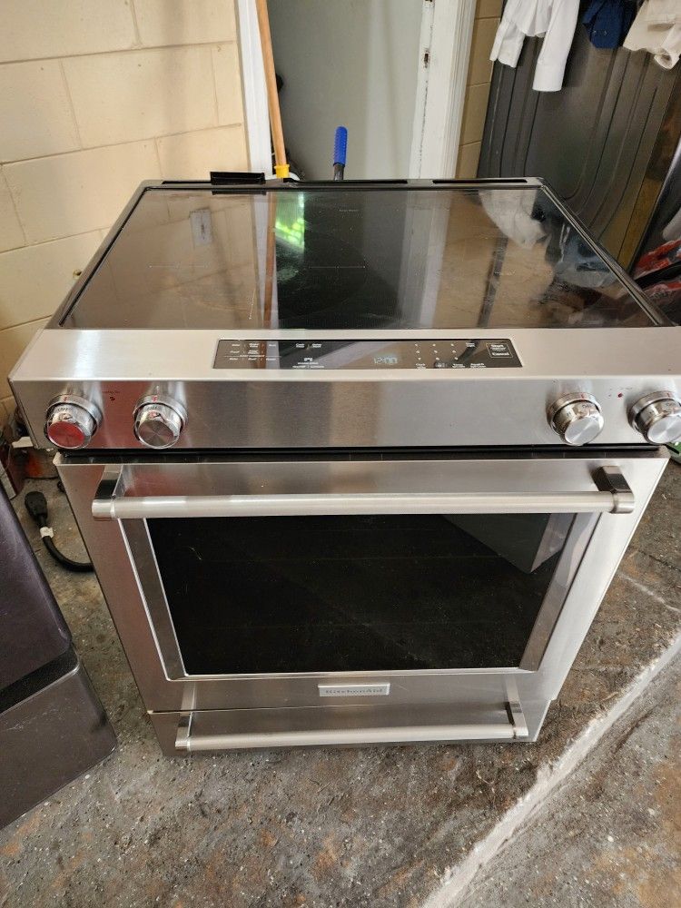 Kitchen Aid Slide Stove