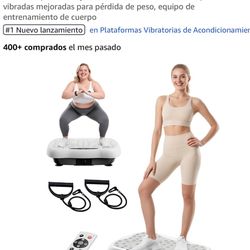 Máquina De Ejercicio Con Placa De Vibración 