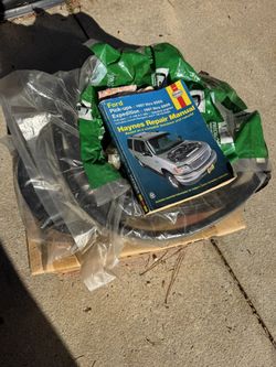 2002 F150 Original Headlights And Hayes Manual.