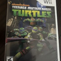 Nickelodeon Teenage Mutant Ninja Turtles (Nintendo Wii, 2013) TMNT, Video Game