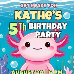 Digital Birthday Invitations