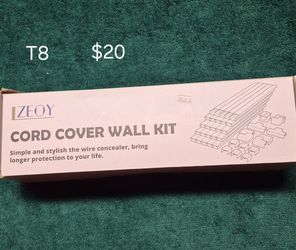 Cord cover wall kit