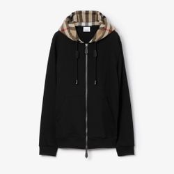 Burberry Black Zipup Hoodie- Brand new with tags