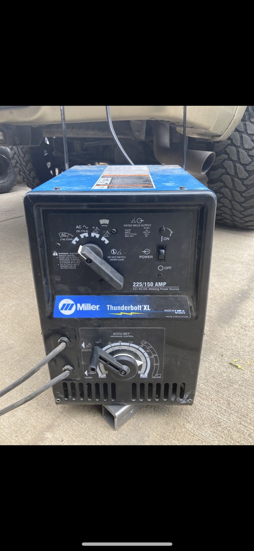Miller thunderbolt xl 