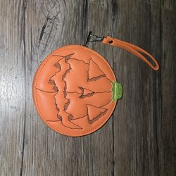 Pumpkin Wristlet