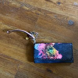 Koi Fish Leather Wallet OBO