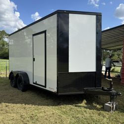 7x14TA Enclosed Trailer
