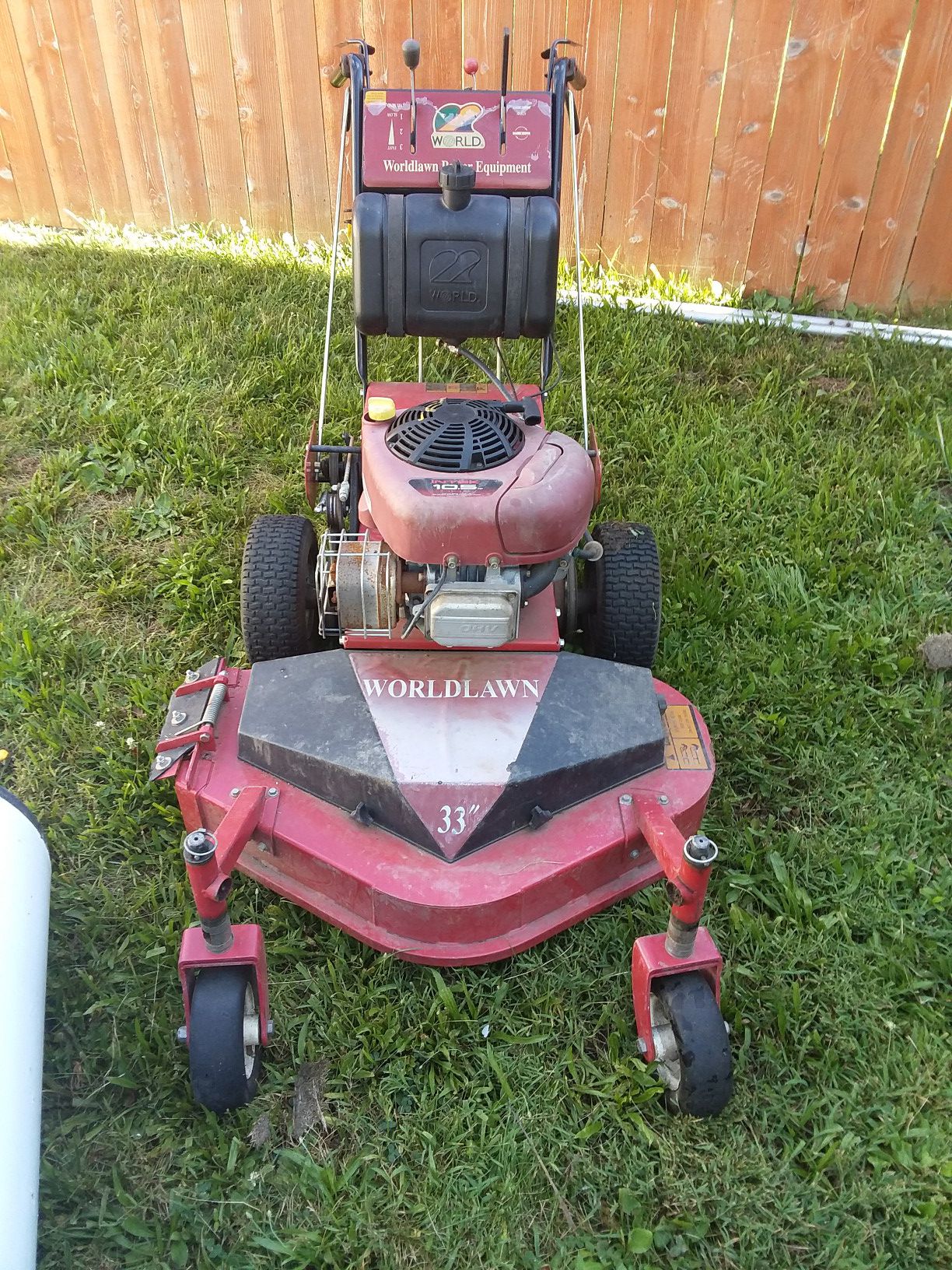 Walk behind mower good shape ready to go for work