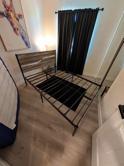Bed frame for full mattress