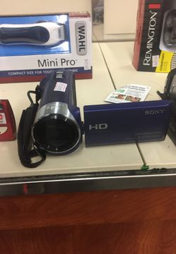 Sony video camera.