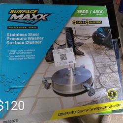 SURFACE MAXX Stainless Steel Pressure Washer Surface Cleaner