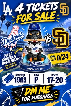 Dodgers Godzilla Night