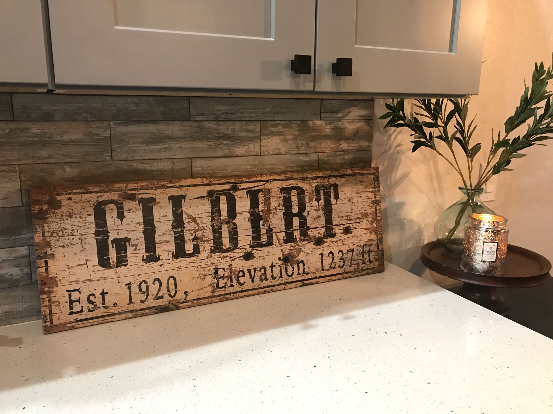 Rustic Gilbert Wall Decor