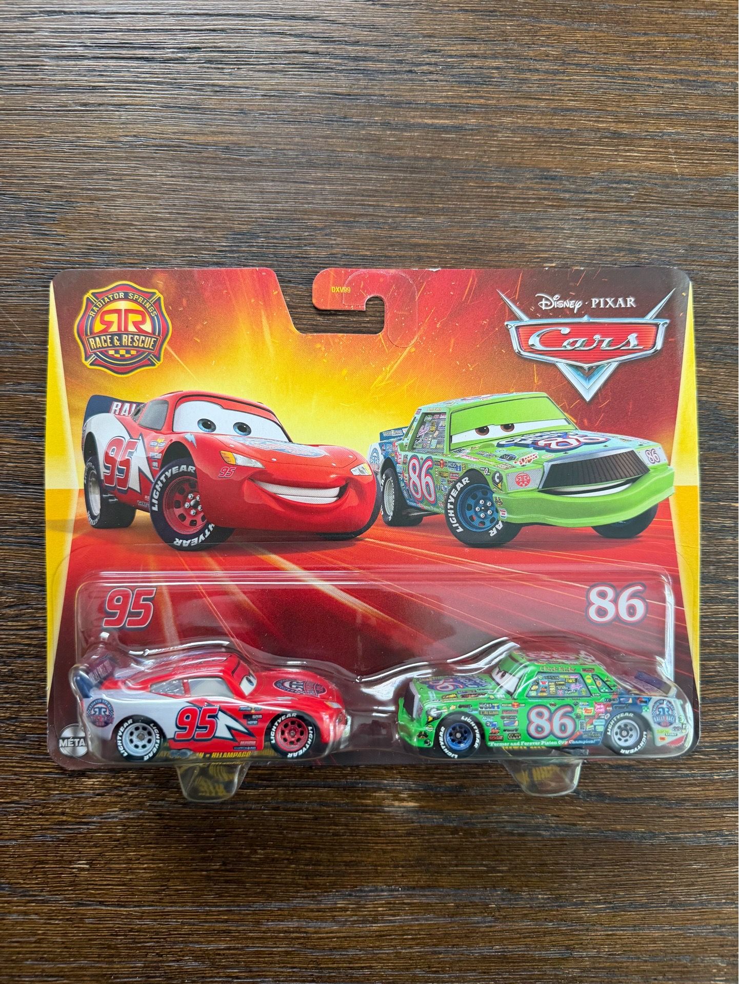 Disney Pixar Cars 2 PK- Lightning McQueen & Chick Hicks