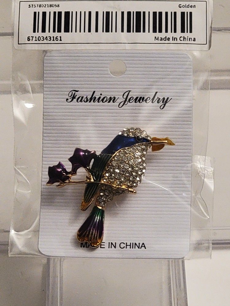 Humming Bird Broach 