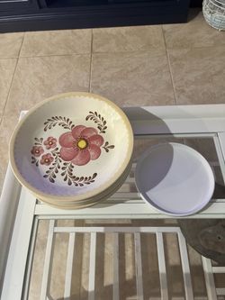 Vintage 1970s  Royal China by Jeannette serving bowls Set of 6