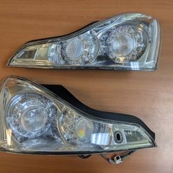 08-15 Infiniti G37 Coupe Clear Tail Lights