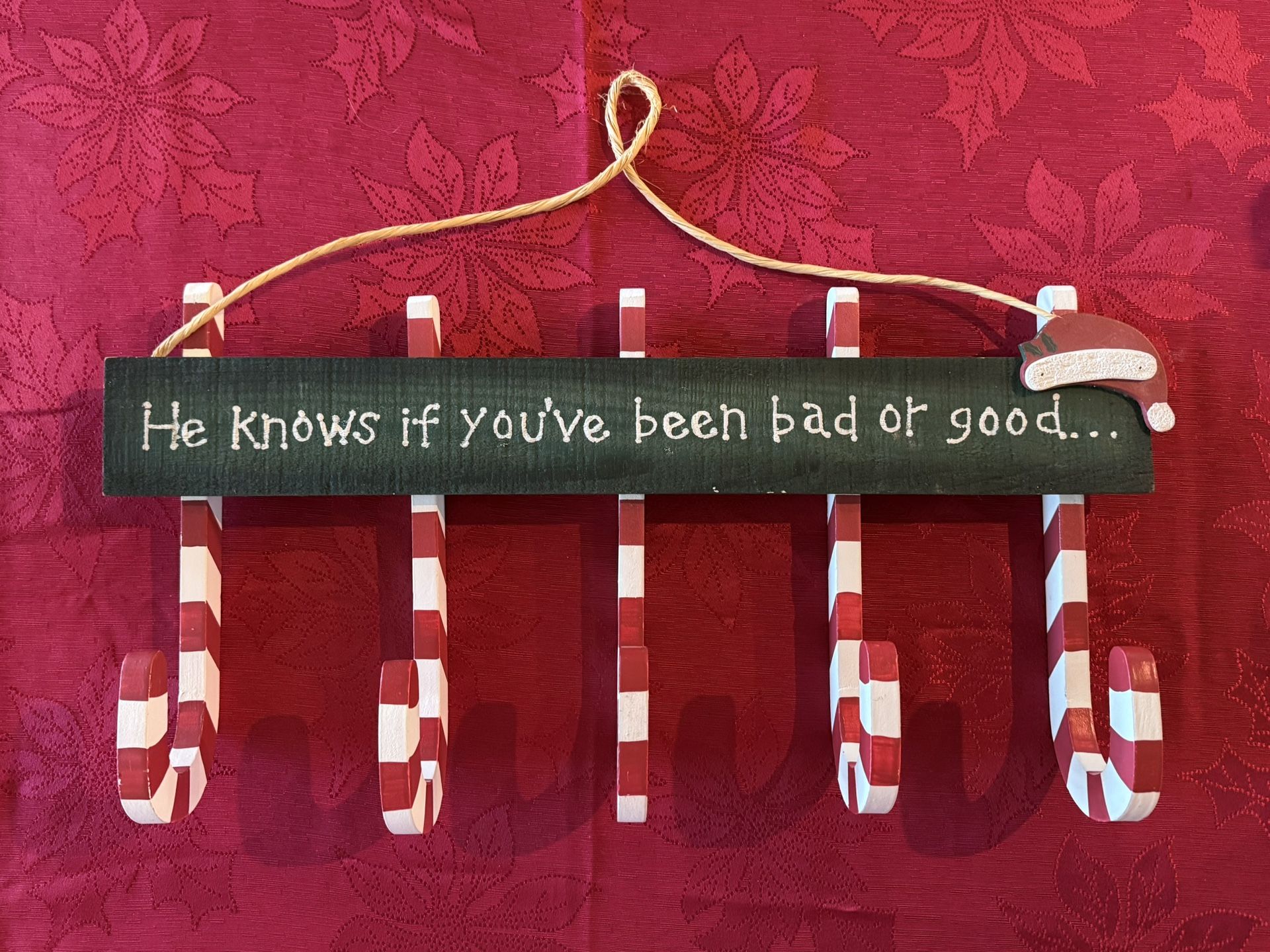 Christmas stocking hanger - pick up in st lucie west / Torino area