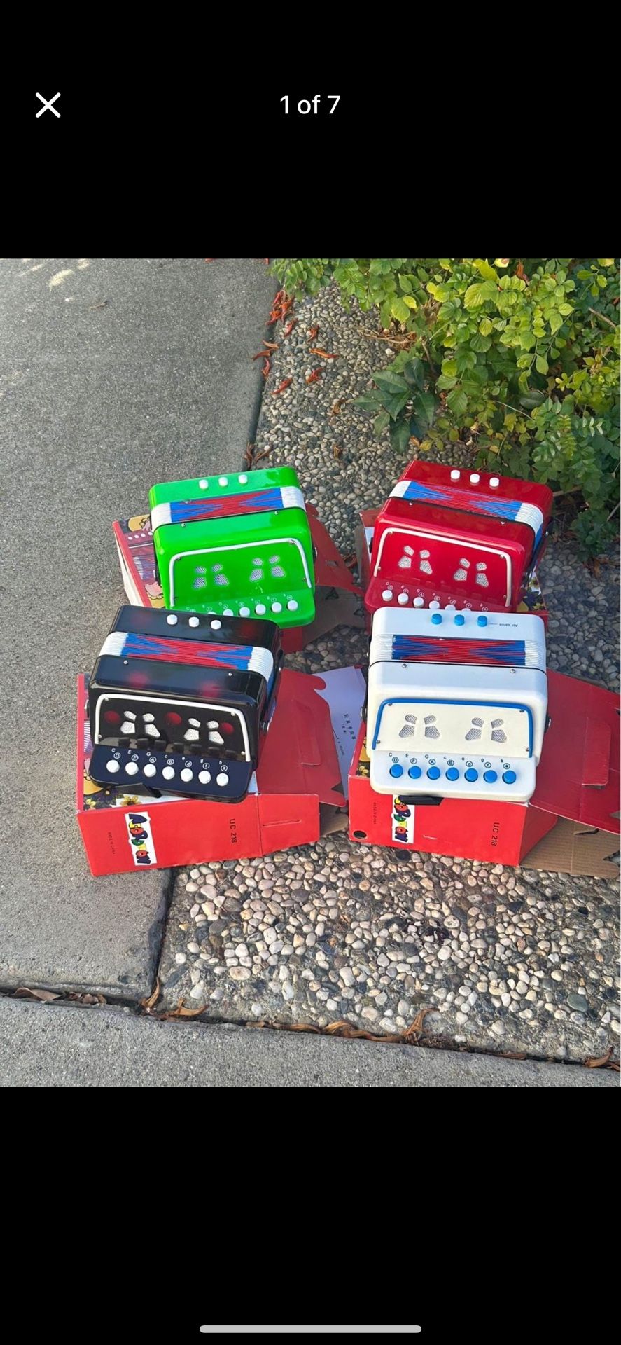 Beautiful π» Button Accordion πͺ For Kids $35 Each