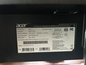 ACER Monitor (LCD)