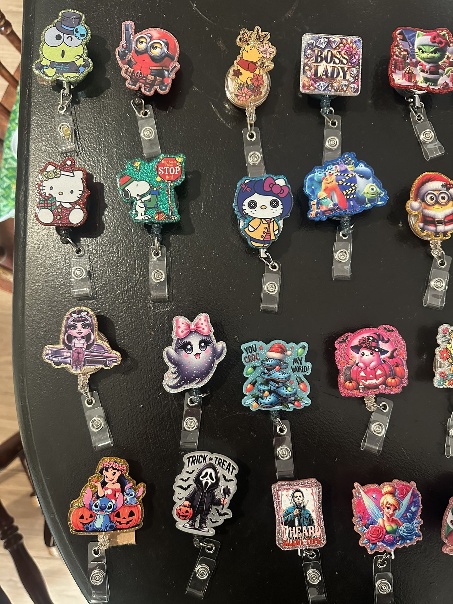 Character Name Badges