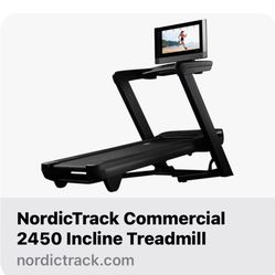 NordicTrack Treadmill 2450- Amazing Deal