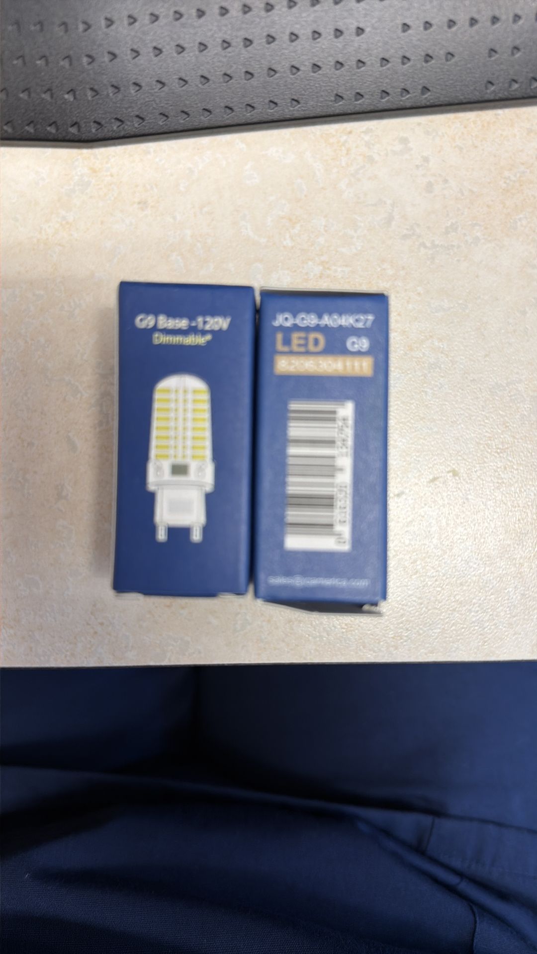 NEW 2-Pack G9 Base LED Dimmable Light Bulbs, 120V, 4W