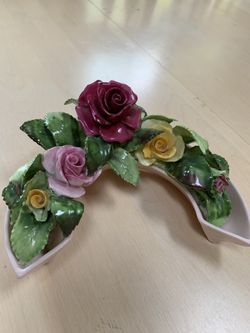 Royal Adderley Floral Bone China Large