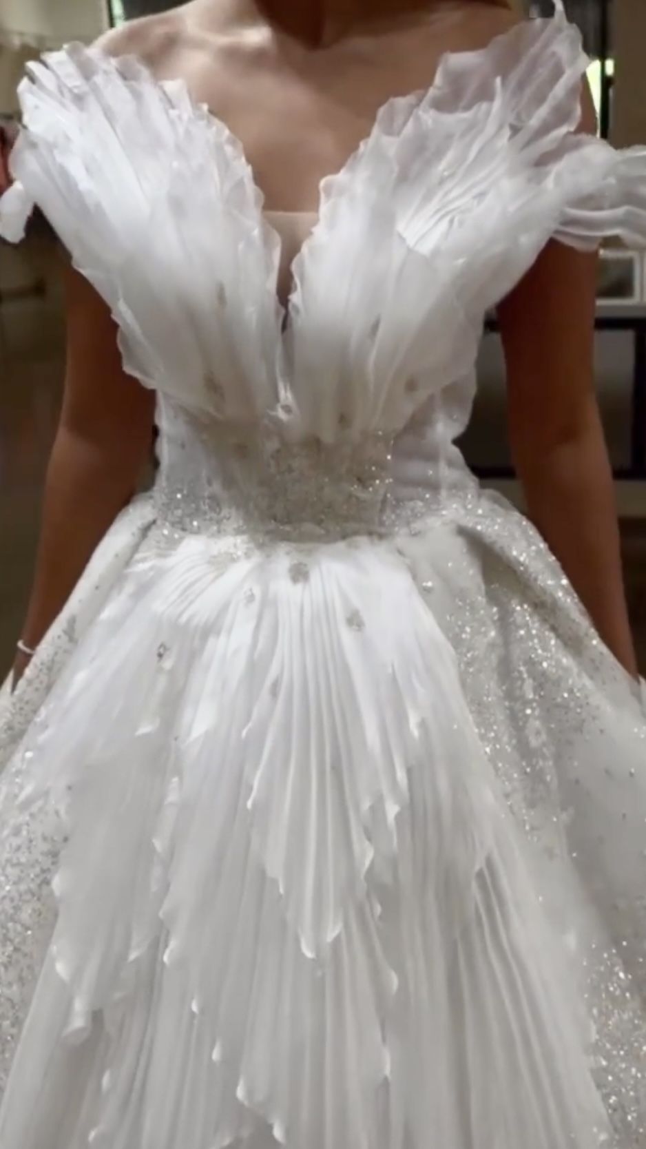 (Brand New )custom Wedding Dress