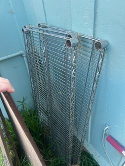 Free - Shelves and Metal Shelved