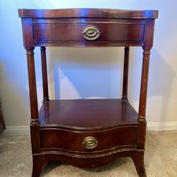 Drexel Travis Court Mahogany Bedside Table