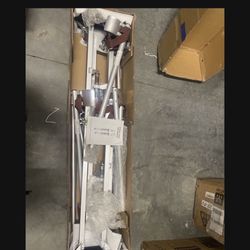  Drywall Stilts 50" - 64" Adjustable Aluminum