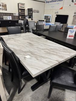 BRAND NEW DINING SET (table and chairs)!! SHOP NOW - PAY LATER!! NO CREDIT CHECK FINANCE AVAILABLE!!