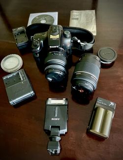 Sony A57 DSLR (plus Extra Equipment)