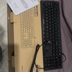 Tecknet Computer Wired Keyboard 