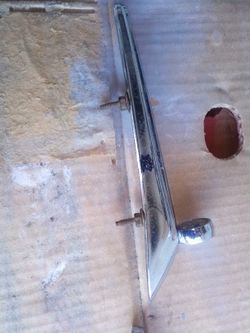 1963/1964 Ford Falcon Sprint Futura, Chrome Fender Mount Crest Bezels