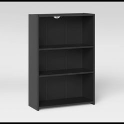 (2) 3 Shelf Bookcases - Modern Style, Open Shelving Storage