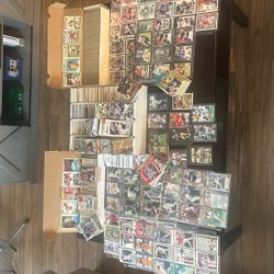 Massive Sports Card Lot – Baseball, Football, Basketball & Hockey – Thousands of Cards