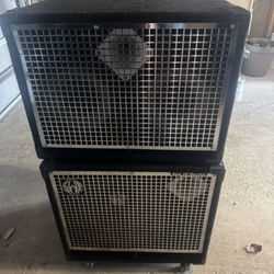 Two SWR bass speaker Cabinets