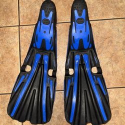 Mares Volo Race Full Foot Fins Black/Blue