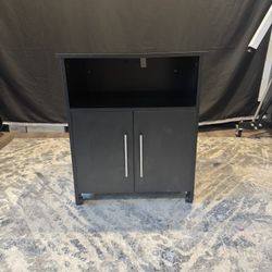 Black Office Cabinet 