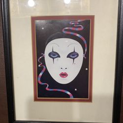 Maxine Miller “Pierrot Mask “ By Paper Moon Graphics