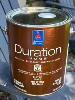 Duration  Sherwin Williams Home Paint - NEW