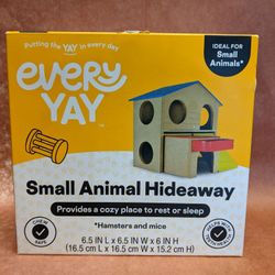Every Yay Small Animal Hideaway - For Small Animals - Open Box 