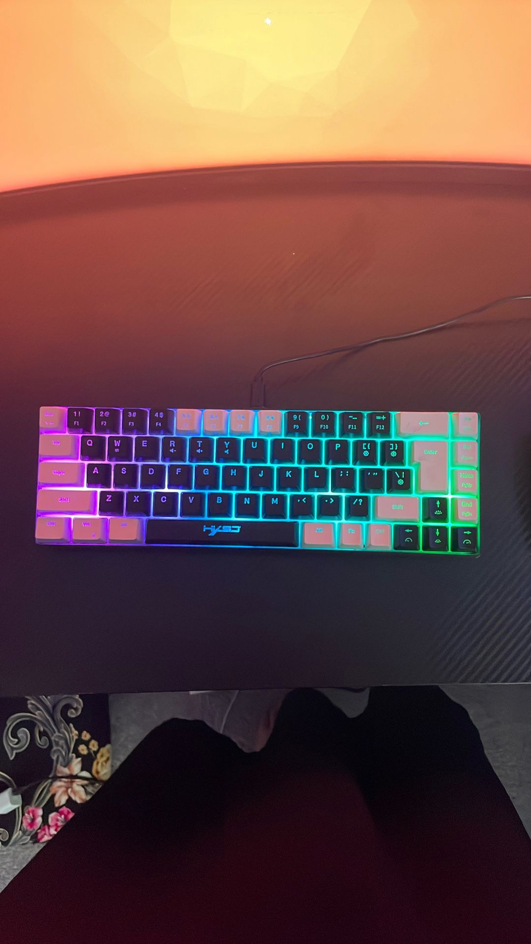 Keyboard and mouse
