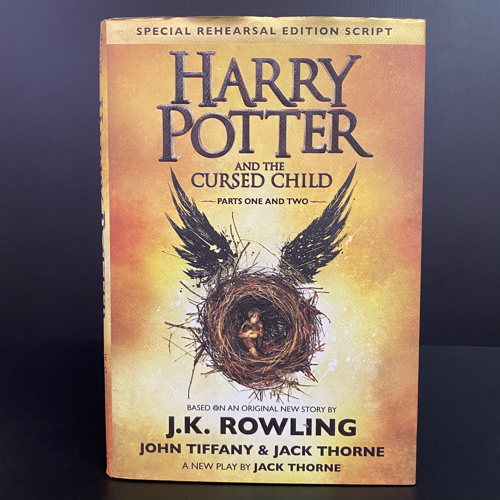 Harry Potter and the Cursed Child Parts 1 & 2 Special Rehearsal Edition Script Book by J.K. Rowling