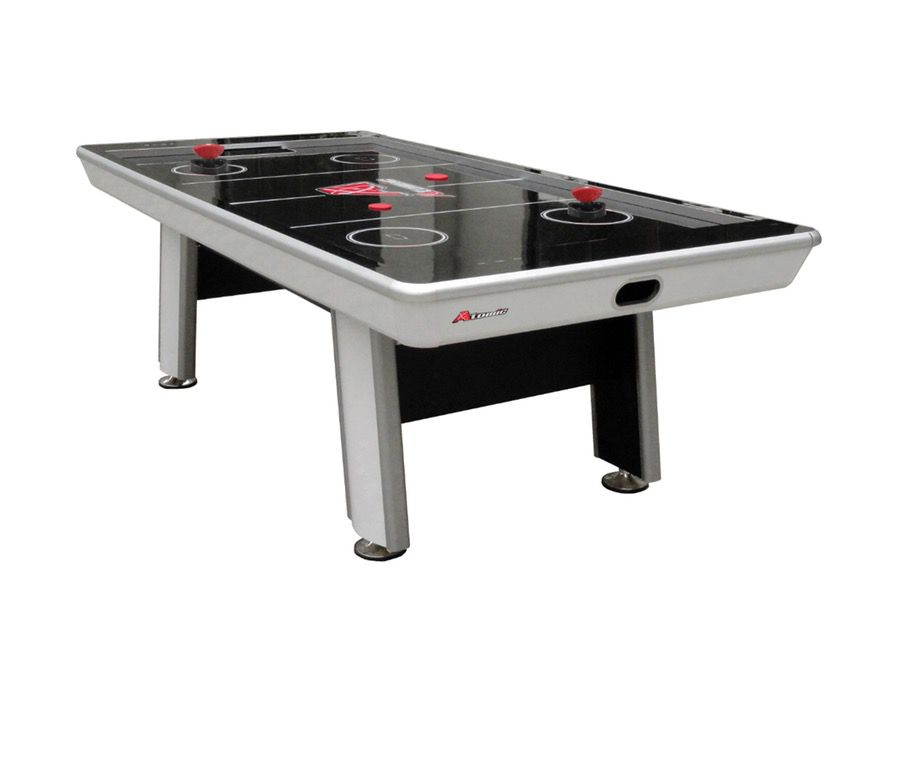Atomic avenger 8’ air hockey table with electronic scoring