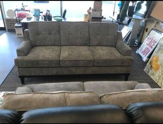 Gray Sofa and Loveseat Set. Brand new