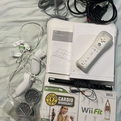 Nintendo Wii & Wii Fit Bundle