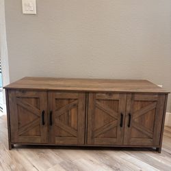 TV stand - Cat doors